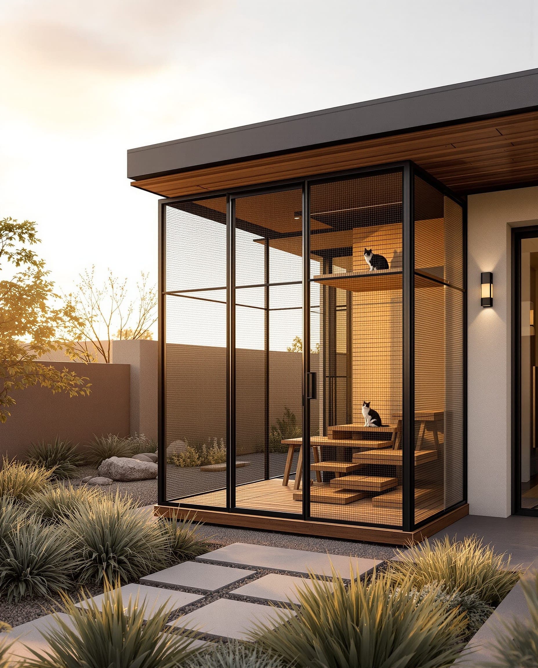 The Mesa Modern wrap catio